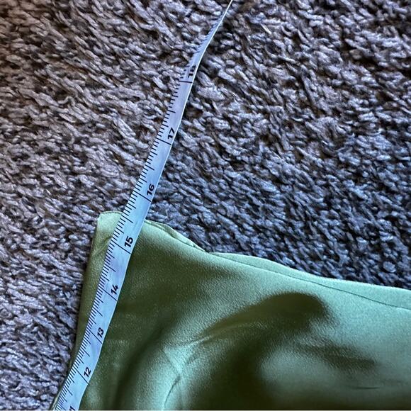 Shein women’s maxi skirt‎ large green - Picture 6 of 7